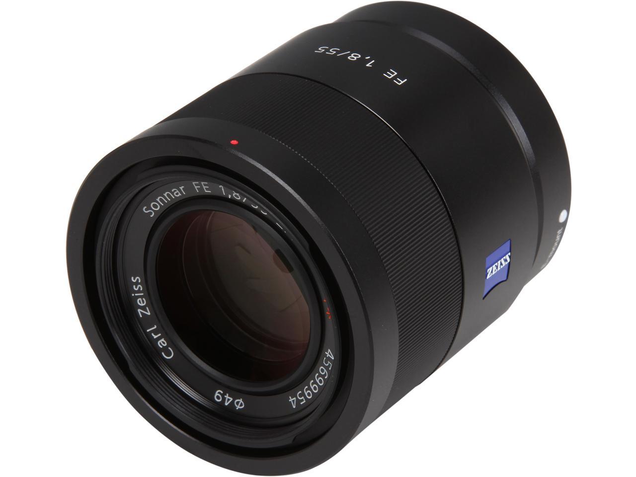 SONY SEL55F18Z Compact ILC Lenses Sonnar T FE 55mm F1.8 ZA Lens Black